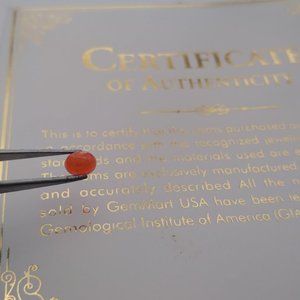 Natural Ethiopian red welo fire opals certified pair for jewelry making
